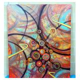 Sam Finley (American, 1956 - ), Abstract Wall Art Of Circular Patterns, 5