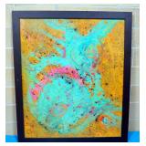 Sam Finley (American, 1956 - ), Abstract Wall Art Of Various Colors, 46.25" x 53.5"