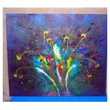 Sam Finley (American, 1956 - ),Abstract Wall Art On Canvas, 5