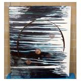 Sam Finley (American, 1956 - ), Abstract Wall Art Of "Outer Space", 5