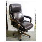 La-Z-Boy Leather Adjustable Desk Chair, Like New