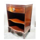 Antique Fancher Furniture Mahogany Single Drawer Side Table, Dovetail Construction, 28.5" H x 18" W 