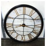 40" Decorative Battery Powered Wall Clock
