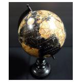 Desk Top Globe, Two Desk Clocks, Lava Lamp, And JVC Speakers Qty 2