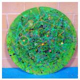 Sam Finley (American, 1956 - ), Abstract Art Image On Tabletop, Approx 3