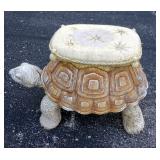 Turtle Lawn Stool, 16" High x 27" Wide x 16" Deep