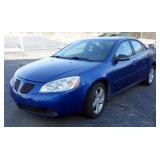2007 Pontiac G6 Passenger Car, 75,456 Miles, V6, 3.5L, VIN # 1G2ZG58N574128578