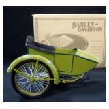 1917 Harley Davidson 1:6 Scale Diecast Side Car For The 3-Speed V-Twin Model F, In Box