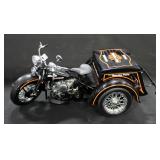Franklin Mint 1947 Harley Davidson Servi-Car 1:10 Scale, In Box