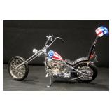 Franklin Mint Harley Davidson Easy Rider Chopper, 1:10 Scale
