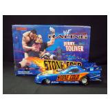 Two Action 1:24 Scale Diecast Funny Cars, Jerry Toliver WWF/Stone Cold 2000 Camaro And WWF/ XXL 2001