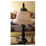 National Pottery Company Porcelain Figurines Classic Gallery Collection Qty 2, Glass Candle Holder, 