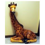 31" Decorative Ceramic Giraffe