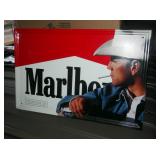 Metal Marlboro Tobacco Retail Sign, 23.5" x 15.5"