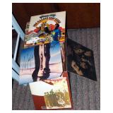 Vintage Rock LP Records Including Led Zeppelin, CCR, Discreet And More, Approx Qty 40, Contents Of B