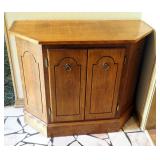 Solid Wood Hall Cabinet, 30" x 36" x 16"