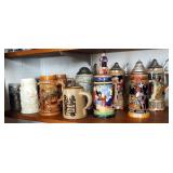 Collectible Painted Ceramic Beer Stine