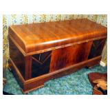 Roos Sweet Heart Cedar Chest, 24" x 46" x 19" With Wheels