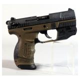 Walther P22 .22LR Pistol SN# L295511, With Laser Sight