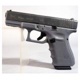 Glock 19 Gen 4 9x19mm Pistol SN# BBSR196, With Extra Grips And Paperwork, In Hard Case