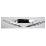 Double Bladed Fighting Knife, 17.75" OL