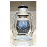 Two Dietz Antique No. 2 D-Lite Railroad Lanterns