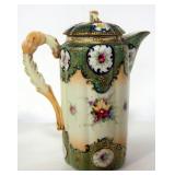 China Dishware Collectibles, Includes Pipe Gosse Pitcher, Czech Vase, Pitcher With Lid, 4 Plates (1 