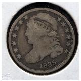 1835 Capped Bust Dime