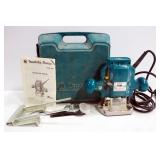 Makita Plunge Router Model 3620, With Instructions, In Case, Powers On