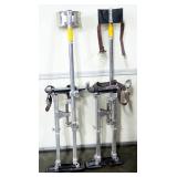 Pair Of Adjustable Height Stilts, Good For Painting, Drywalling, Or Just Having Fun