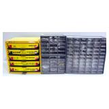 Multi-Drawer Sorters With Contents, Includes One 60-Drawer, Two 15-Drawer And One Serv-A-Lite 5-Draw