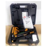 Bostitch Finish Nailer Model N62FNB, With Manual And Nails, In Hard Case