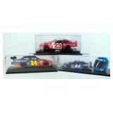 1:24 Diecast Includes Jimmy Spencer #23 No Bull Ford Taurus, Jeff Gordon #24 DuPont Chevy Impala And