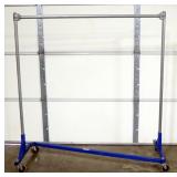 Astechnologies Rolling Z Rack, 66.5" High x 63" Long x 23" Wide