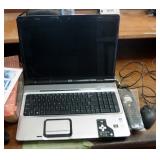 HP Pavilion Entertainment Laptop With Remote, Logitech Mouse, Network Adapter, And More