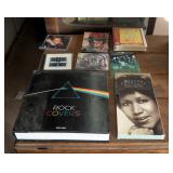 "Hardback Rock Covers" Coffee Table Book, CD Collection, And More