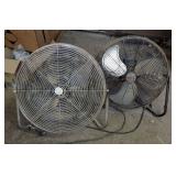 22" Adjustable Shop Fans, Qty 2