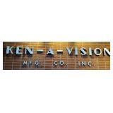 "Ken-A-Vision" Metal, Individually Lettered Retail Signage