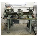 Logan Model 200 Metal Lathe With Stand - 52" x 54" x 32", Powers On