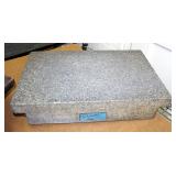 Granitru Rahn Granite Surface Plate - 12" x 18" And Steel Surface Plate - 14" x 14"