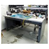 Technical Workbench With Laminate Top And Power Outlets - 53" x 72" x 36"