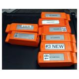 Yuneec Power 4 Lithium Polymer Batteries, Used, Approximate Qty 50, Contents Of 2 Bins, Marked "BAD"