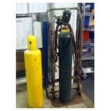 Acetylene/Oxygen Welding Torch With 2-Wheel Dolly