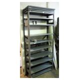 Metal Storage Rack With Adjustable Shelves - 75" x 36" x 12"