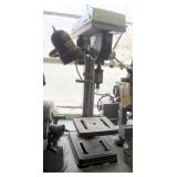 Electric Tabletop Drill Press With Tapmatic Tapping Attachment, Powers On