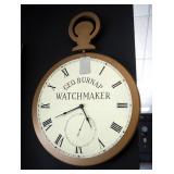 Geo. Burnap 26" Battery Operated Wall Clock