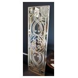 Uttermost Metal Framed Wall Mirror, 64" x 20"