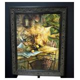 Framed Taylor Print, 39.5" x 31.5"