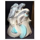 22" Cast "Amigas" Statue