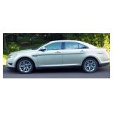 2010 Ford Taurus Passenger Car, VIN # 1FAHP2FW6AG163238, Leather Interior, Odometer Reads 98,566